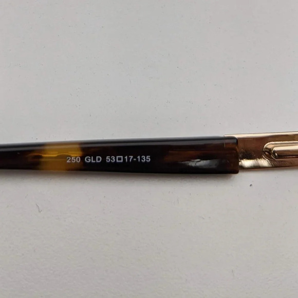 🕶️Viva 250 GLD Eyeglasses 53/17 135 /YHB108🕶️ - Picture 6 of 8